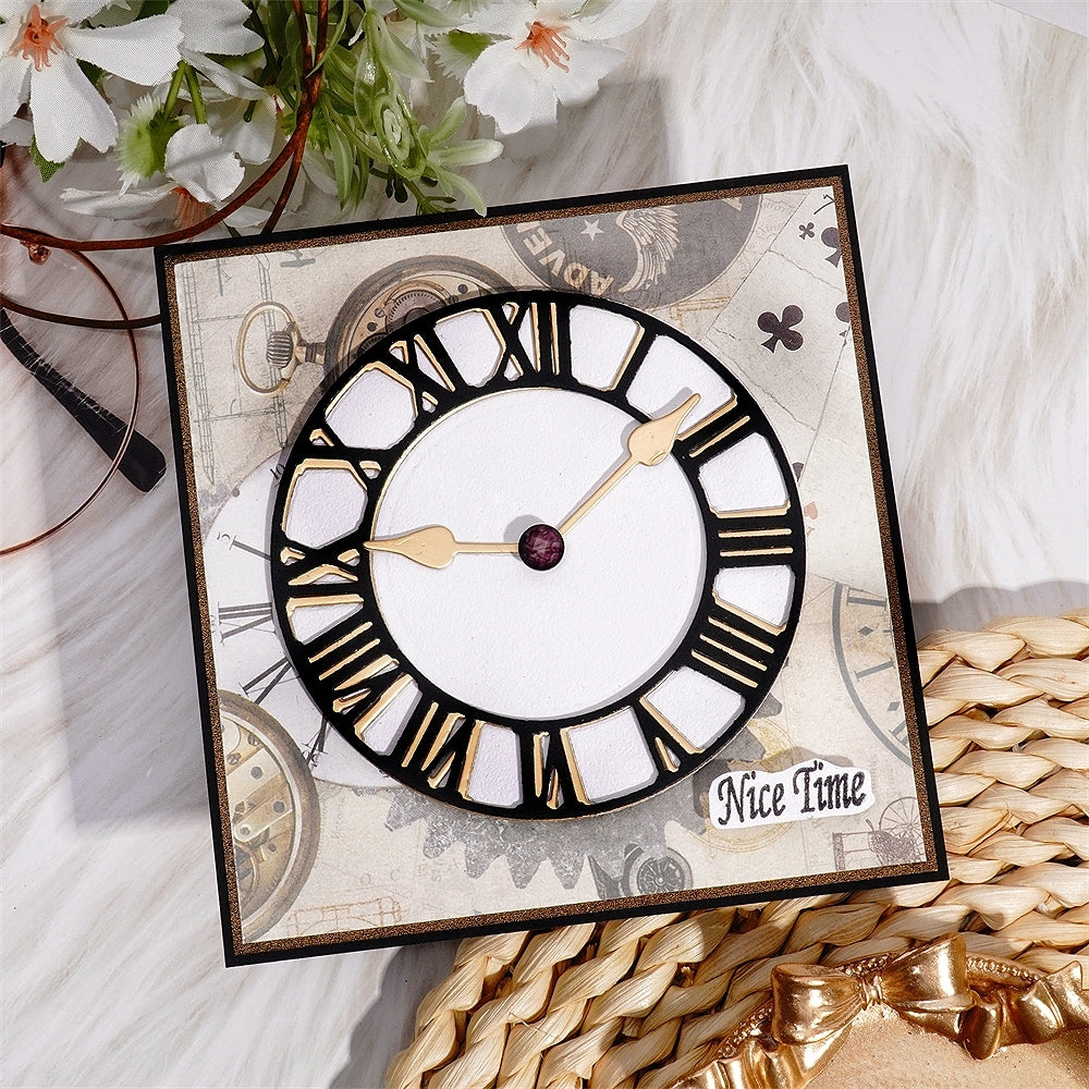 Kokorosa Metal Cutting Dies with Vintage Clock – kokorosastudio.com