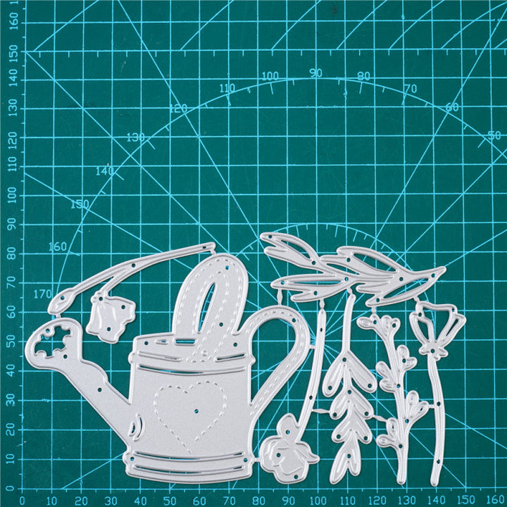 Kokorosa Metal Cutting Dies with Flowers and Kettle