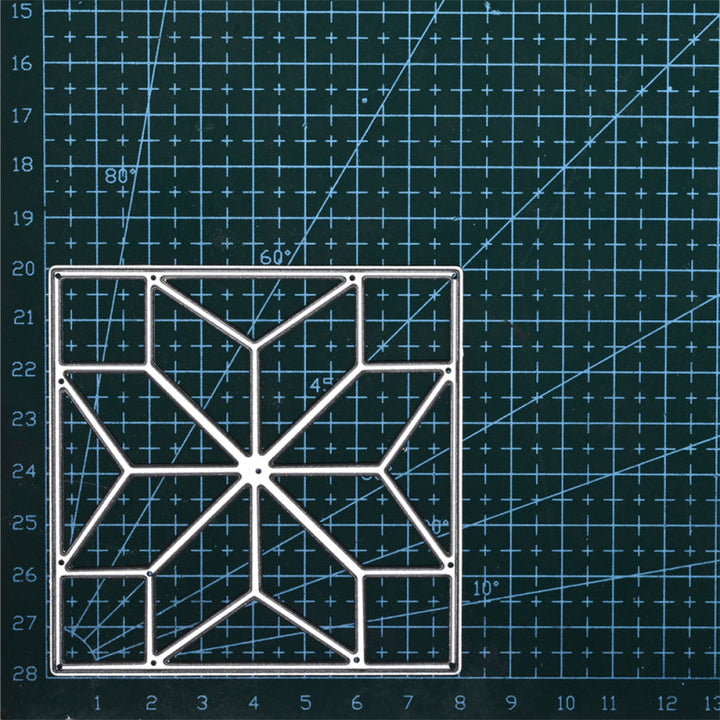 Kokorosa Metal Cutting Dies With Square Geometry Border