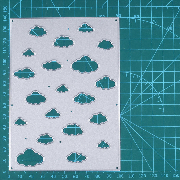 Kokorosa Metal Cutting Dies with Cloud Background Board