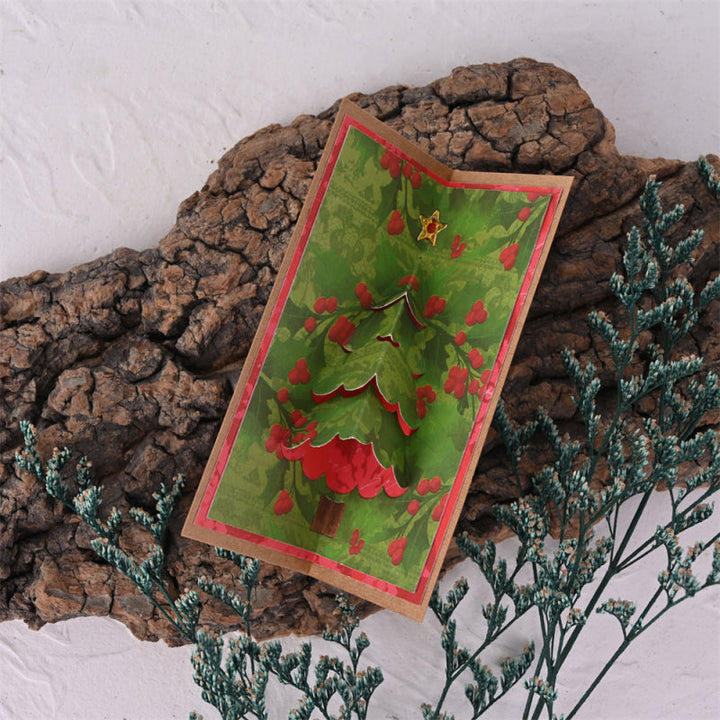 Kokorosa Metal Cutting Dies with Foldable 3D Christmas Tree