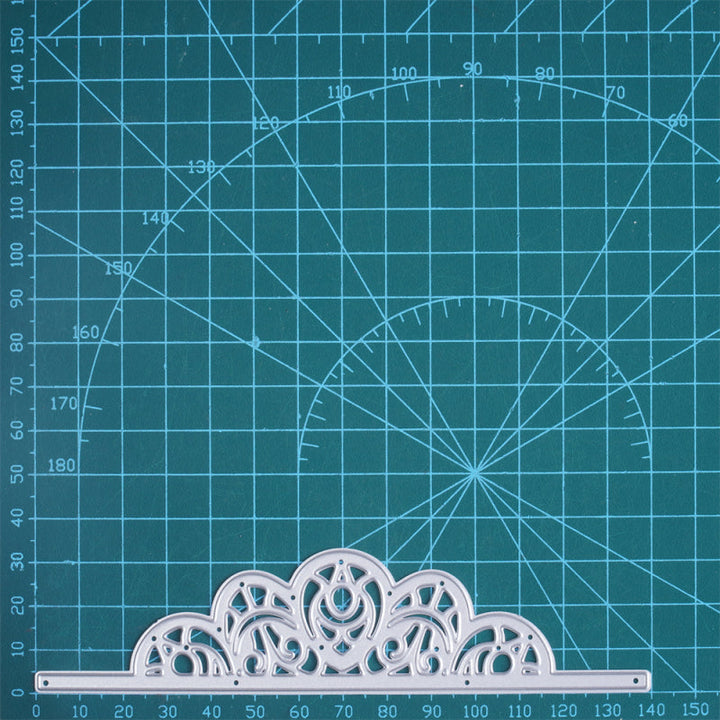 Kokorosa Metal Cutting Dies with Hollow Floral Symmetrical Lace