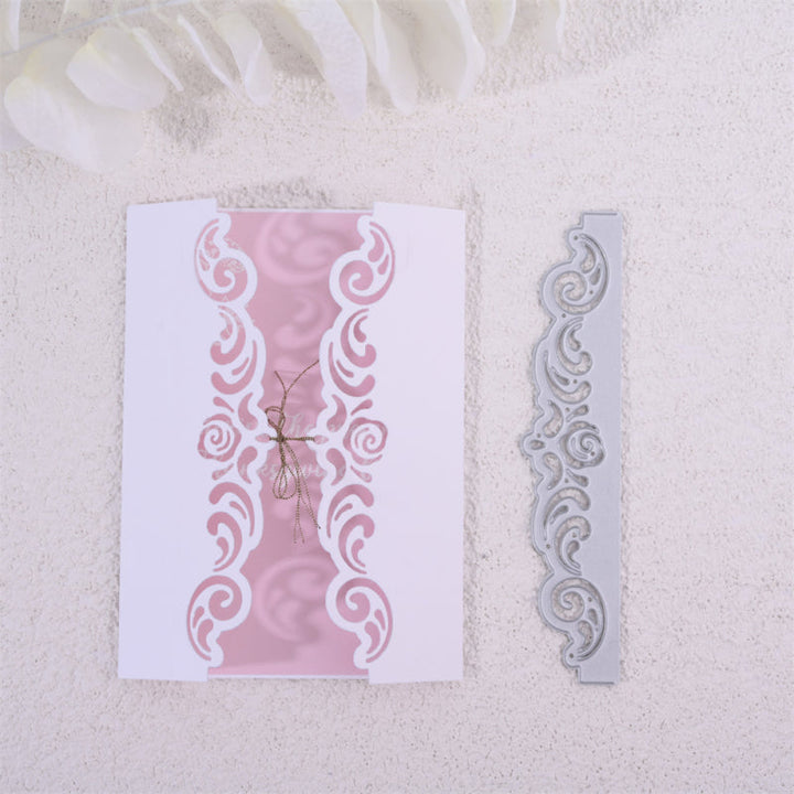 Kokorosa Metal Cutting Dies with Rose Lace Decoration