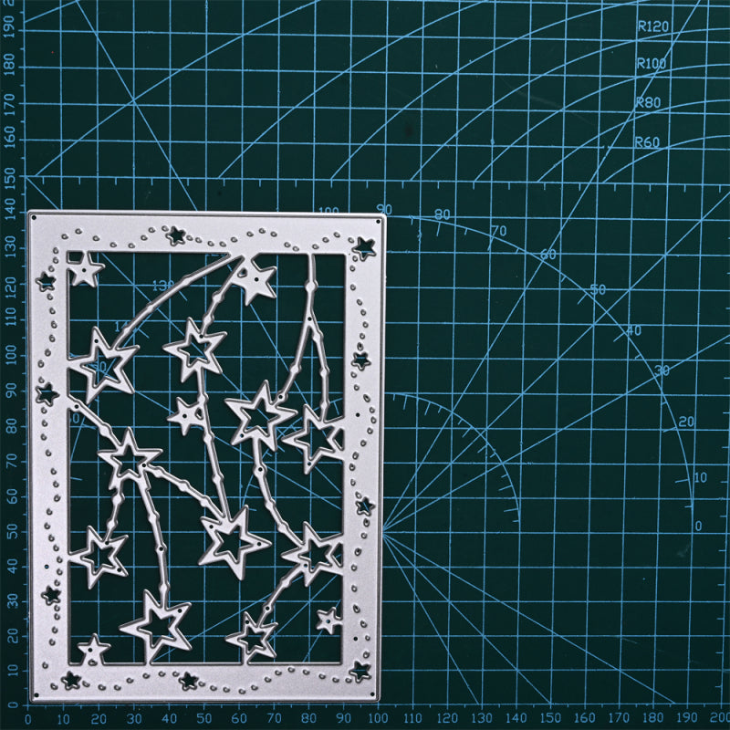 Kokorosa Metal Cutting Dies with Starry Background Board