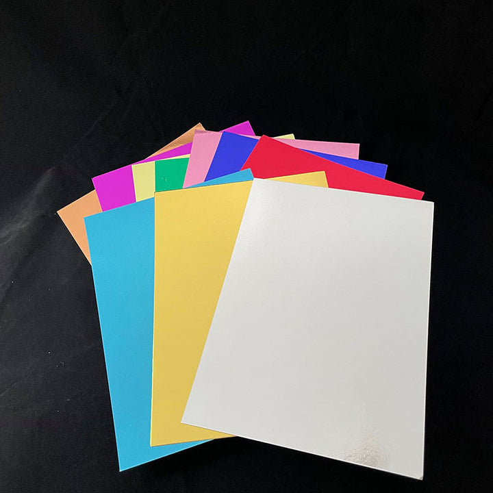 kokorosa Metal Mirror Handmade Paper Cardstock Paper (10 Pcs)