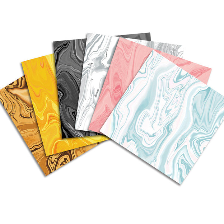 Kokorosa 24PCS  6" Griotte Pattern DIY Scrapbook & Card Making Paper