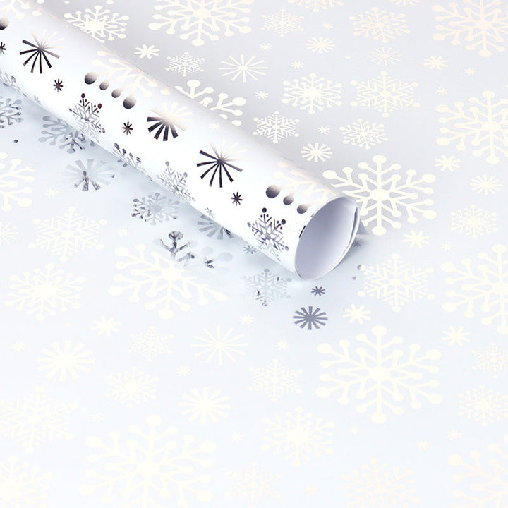 Kokorosa Snowflake Aluminum Foil Wrapping Paper (3 Choices)