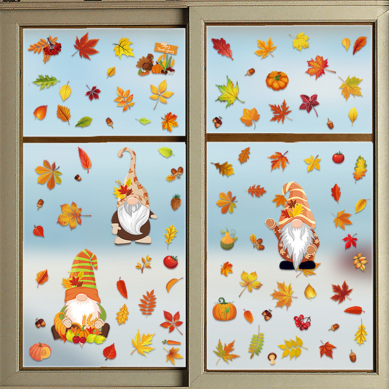 Kokorosa Thanksgiving Maple Dwarf Elf Static Stickers