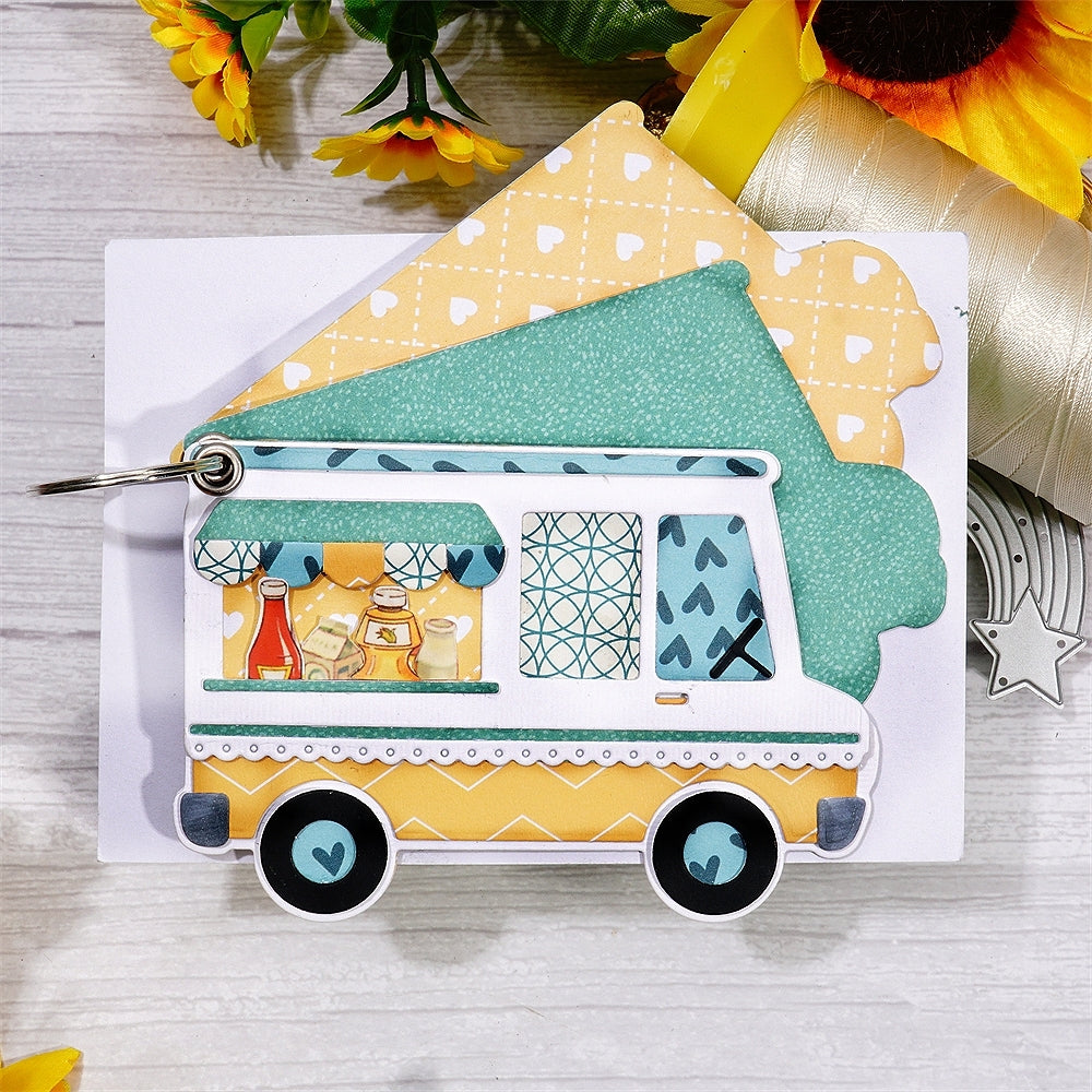 Metal Cutting Dies With Travel Caravan For Card Making – kokorosastudio.com