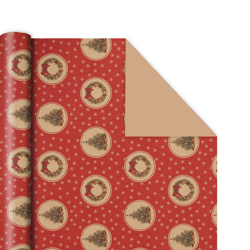 Kokorosa Vintage Christmas Decoration Wrapping Paper (8 Choices)