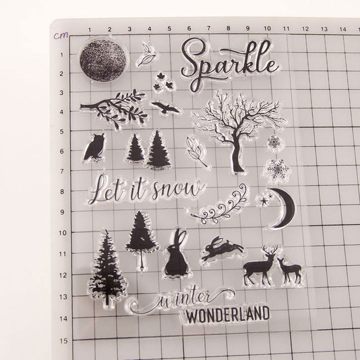 Kokorosa Winter Clear Stamps