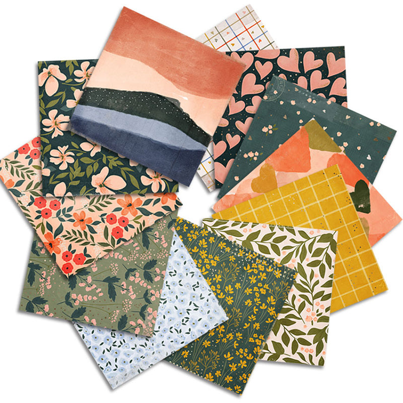 Kokorosa 24PCS  6" Enjoy Outdoor Scrapbook & Cardstock Paper