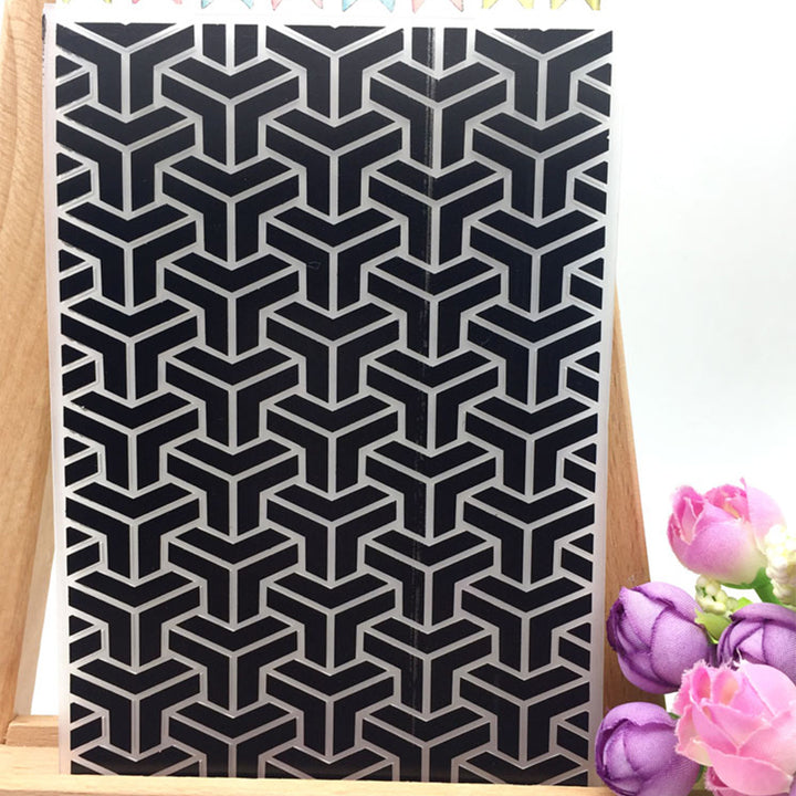 Kokorosa Symmetrical Theme Embossing Folder