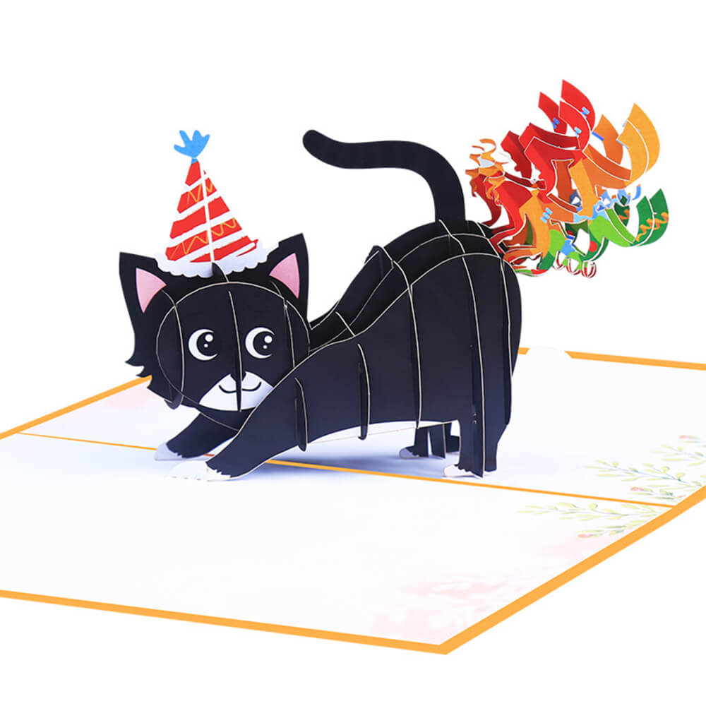 Kokorosa Happy Birthday 3D Greeting Card