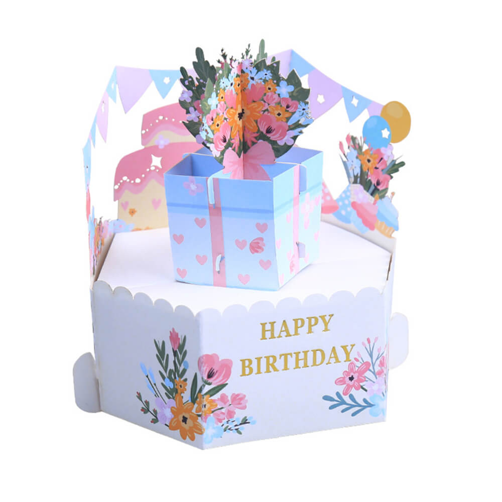 Kokorosa Happy Birthday Gift 3D Greeting Card – kokorosastudio.com