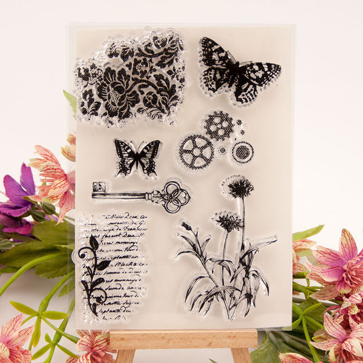 Kokorosa Butterfly Theme Clear Stamps