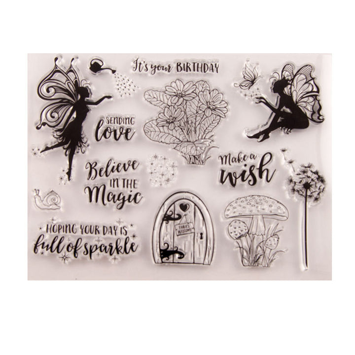 Kokorosa Beautiful Fairy Clear Stamps