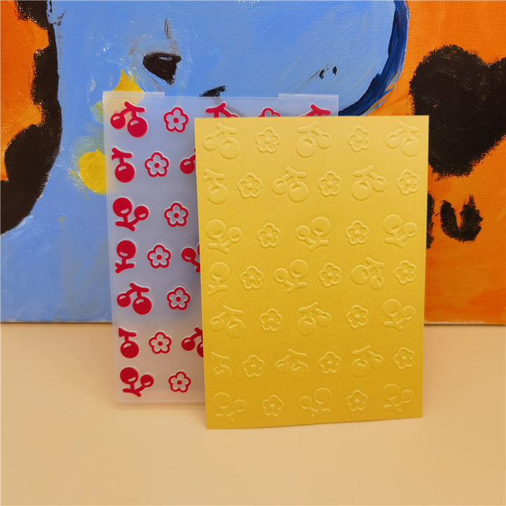 Kokorosa Sweet Cherries Embossing Folder