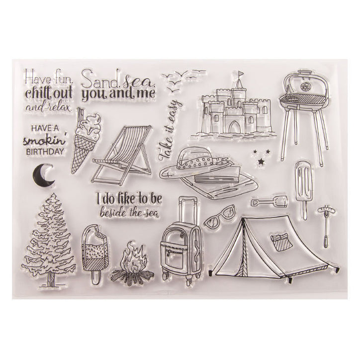 Kokorosa Camping Theme Clear Stamps