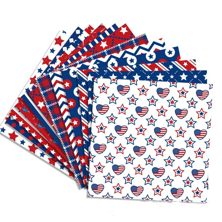 Kokorosa American Independence Day Scrapbook & Cardstock Paper