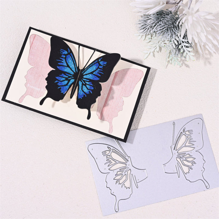 Kokorosa Metal Cutting Dies With Graceful 3D Butterfly